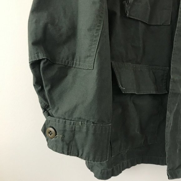 80s Nato Cotton Ripstop Field Shirt. Made in USA - Picture 3 of 10
